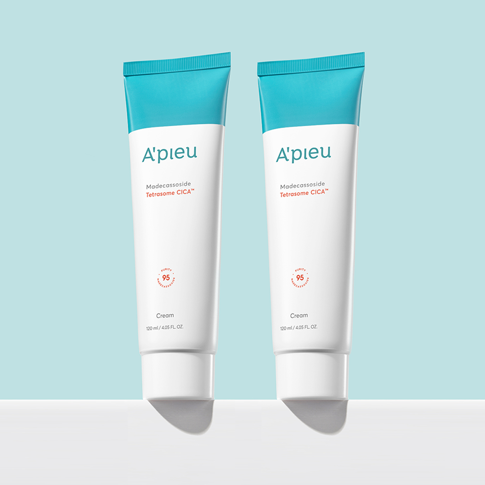 [어퓨] 마데카소사이드 테트라좀 시카 크림 120ml, 2개