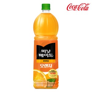 미닛메이드 오렌지 1.5L / 과일 주스 과즙음료 PET