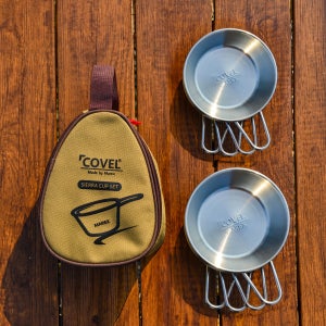 마렉스 COVEL 시에라컵 8p 세트 보관가방 포함 라면컵