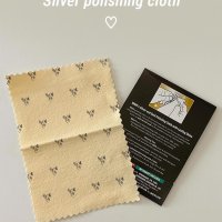 (은 세척천) silver polishing cloth 폴리싱천 925 세척전용