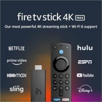 아마존 TV 파이어스틱 4K Max 스트리밍 장치 Wi-Fi 6 Alexa Voice Remote(TV 컨트롤 포함)