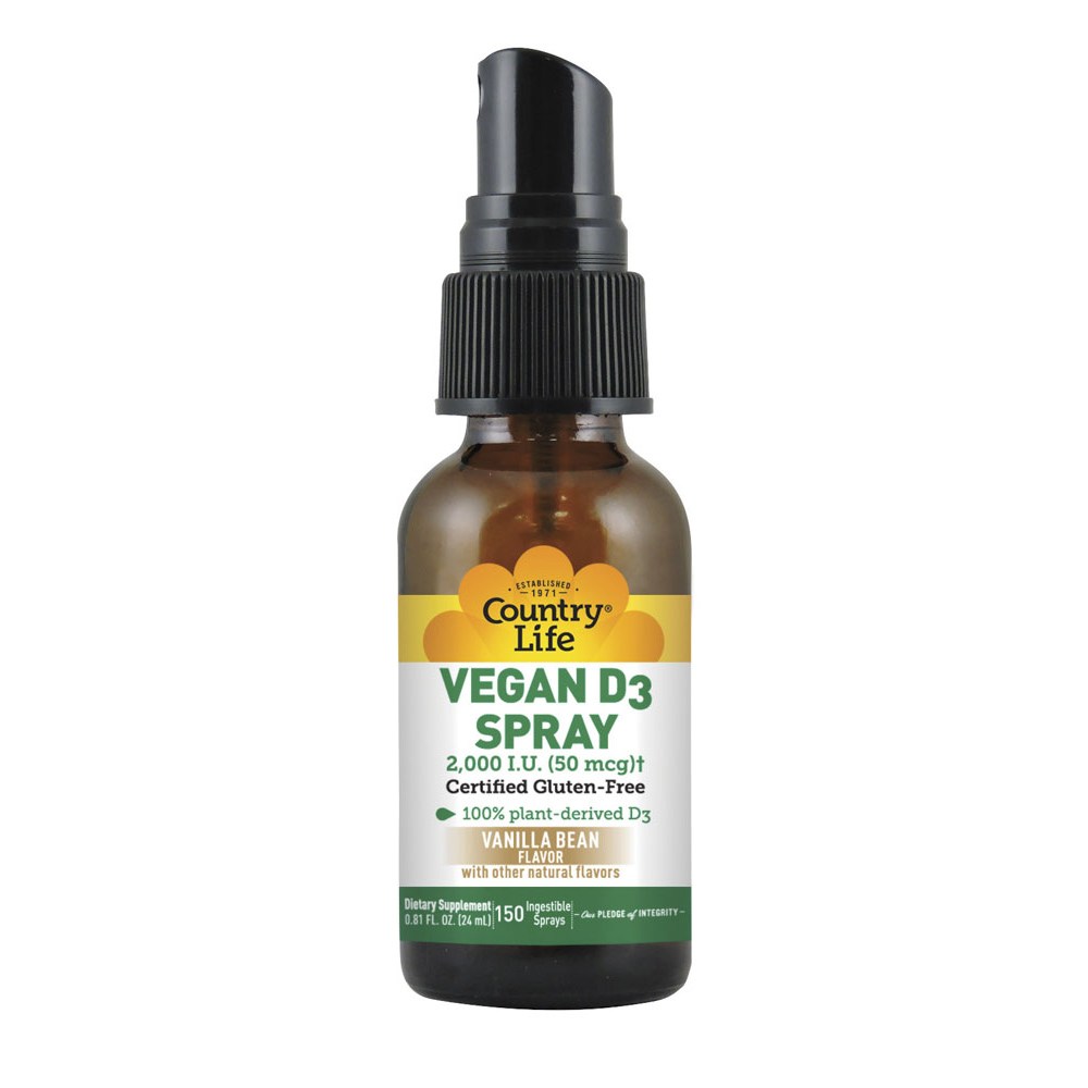 컨트리라이프 <b>비타민 D3 스프레이 2000IU</b> 바닐라빈 24ml