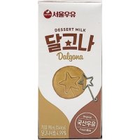 서울우유 달고나 우유 190ml x 24개