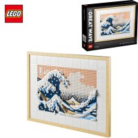 레고 LEGO 아트 거대한 파도 카츠시카 호쿠사이 액자 31208