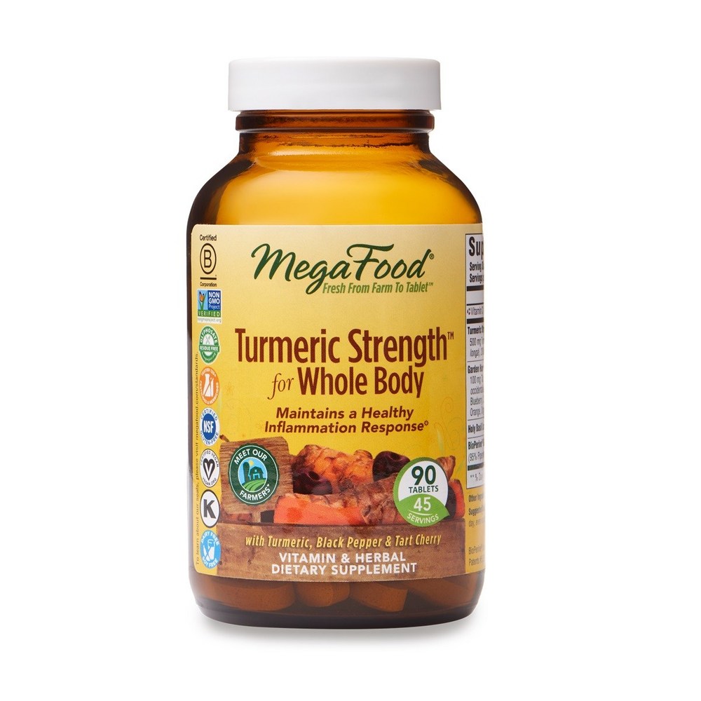 메가푸드 <b>터메릭 스트렝스</b> 강황 비타민 90정