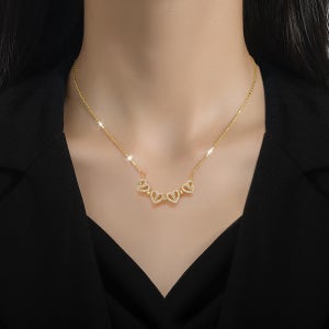 14k 18k 네잎클로버 목걸이 금 여자 목걸이