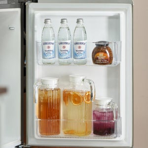 루미낙 콰드로 유리물병 500ml 냉장고 손잡이 카페 업소용 물통 워터 저그 보틀 쥬스병