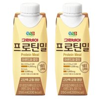 베지밀 그린비아 프로틴밀 아몬드와 호두 250ml x18팩