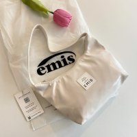 [당일 발송] EMIS 이미스 에나멜 호보백 아이보리 / 연예인 가방