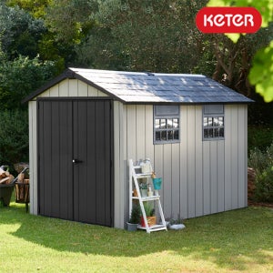 케터 조립식창고 오클랜드7511 농막용창고 간이 야외 소형 이동식 창고