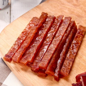 싱가포르식 부드러운 직화 육포 10g x 8포 무항생제 한돈 돈육포 간식 캠핑 안주