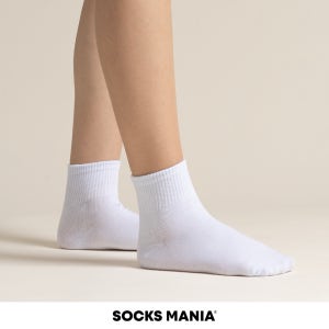 학생 교복 흰 무지 단목 양말 10켤레