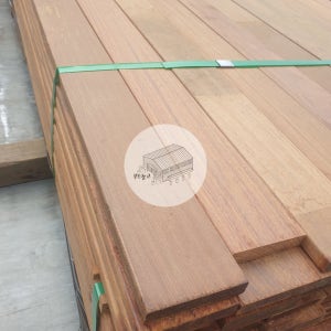 우드창고 이페(민자) 천연데크 19Tx90x2400mm (1평 15개) 수영장 조경자재