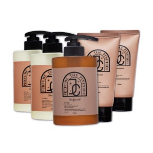 JC 파인트리 라튤립 퍼퓸 향수 미용실 천연 샴푸500 2개 + 라튤립 단백질 트리트먼트 2개 + 향수 천연 바디워시 1개 (50%OFF)