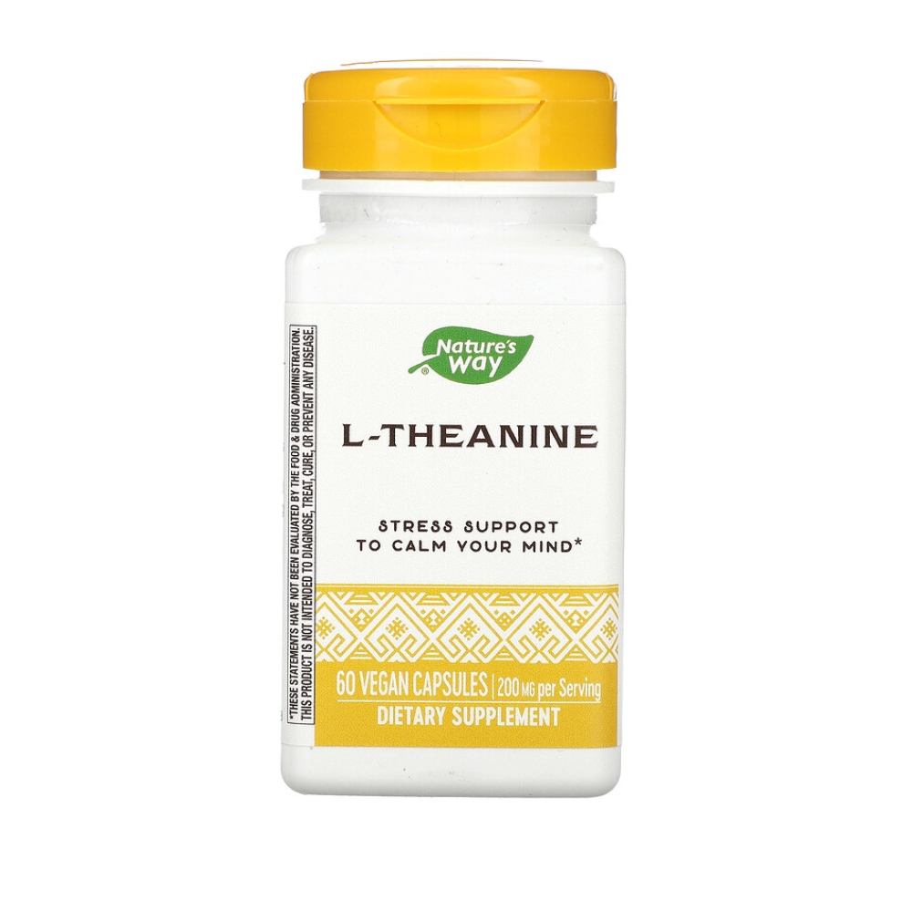 네이쳐스웨이 엘 테아민 <b>L-Theanine 100mg</b> 60베지캡슐