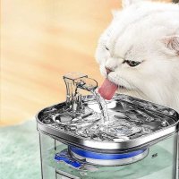 고양이 물 디스펜서 정수기 충전식 무선 자동급수기