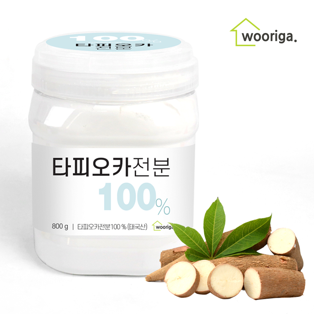 밀가루대신 글루텐프리 전 부침개 타피오카 전분가루 500g + 아몬드파우더 250g 세트