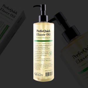 바이더퀄리티 클렌징 오일 퍼펙퀵 이레이저 블랙헤드 피지제거 500ml, 1개