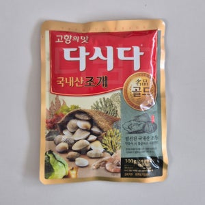 CJ 제일제당 다시다 명품골드 조개 300g 국내산 씨제이 외 3종 (해물, 멸치, 냉면)