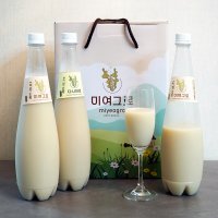 부산 기장외가 수제 막걸리 950ml 3종 선물세트