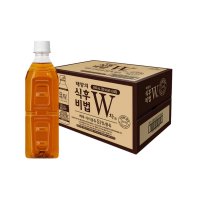 태양의 식후비법 더블유 W차 무라벨 500ml x 24개