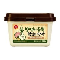 샘표 팬트리 맛집 엄마손맛 존맛탱 집반찬 자취 양념이 듬뿍 맛있는 쌈장 500g