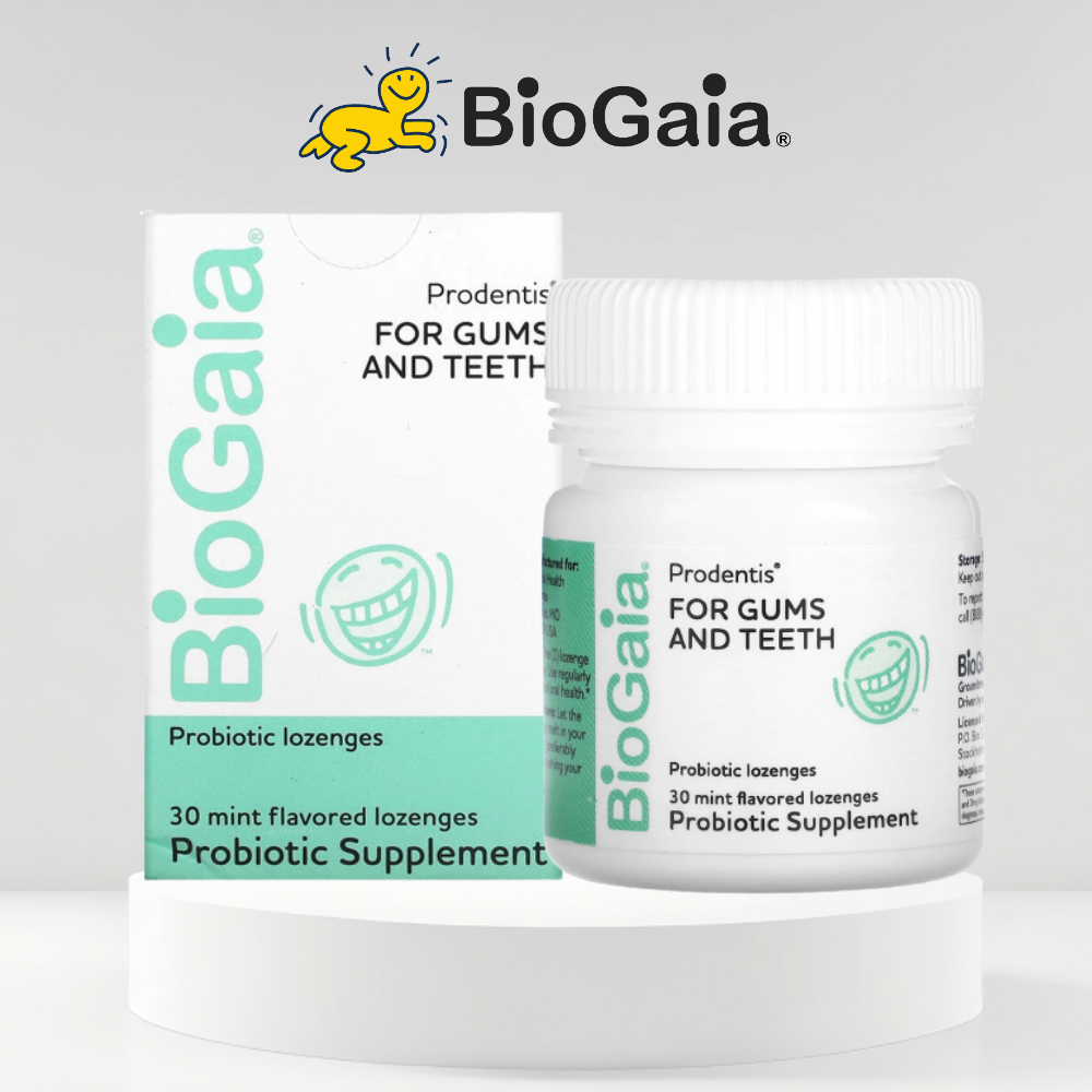 바이오가이아 프로덴티스 구강 유산균 프로바이오틱스 검<b>앤티스</b> 민트맛 30로젠지