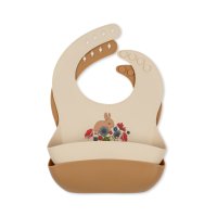 콩제슬래드 턱받이 [Konges slojd] 2Pack Silicone Bib - Bunny Tokki