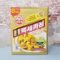 오뚜기 백세카레 약간매운맛 100g X 8개 / 간편식 간편요리 즉석요리 카레