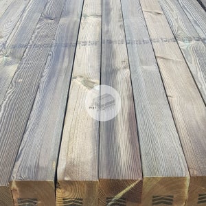 우드창고 레드파인 방부 구조재(90각) 89X89X3600mm 조경자재 방부액처리 외장재