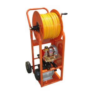 고압살수기 고성능 고압분무기 3HP 밀차식 살포기 전기 모터