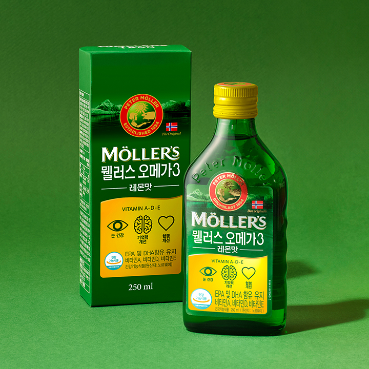 [노르웨이 마시는 오메가3] 뭴러스 레몬맛 <b>250</b>ml