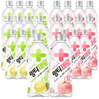 링티제로 500ml 복숭아 레몬 24개(각12개) 마시는 링거 제로칼로리 갈증해소