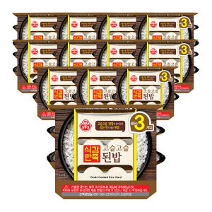 오뚜기 오뚜기밥 식감만족 고슬고슬된밥 210g, 36개