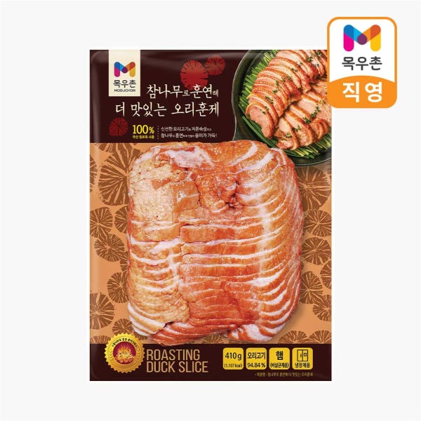 [소비기한 9월10일] 목우촌 참나무로 훈연해 더 맛있는 오리훈제