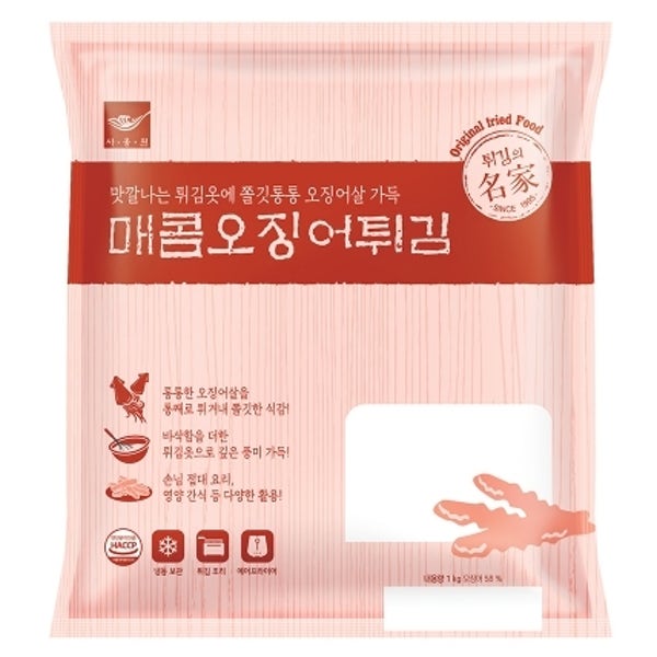 사옹원 매콤오징어 1kg 사옹원 매콤오징어 튀김