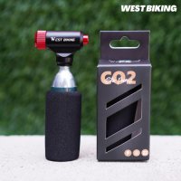 WEST BIKING 자전거 펌프 CO2 인젝터 원터치