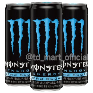 몬스터에너지 제로슈거, 355ml, 24개
