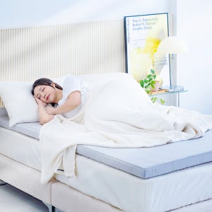 포슬립 4D 클라우드 매트리스 침대 바닥 1인 원룸 허리편한 통풍 매트리스