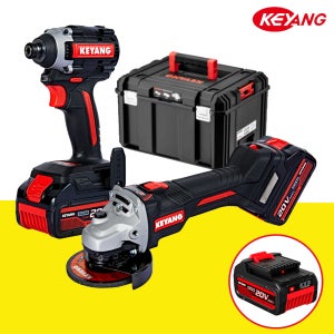 계양 임팩드릴 충전임팩 100mm 그라인더 콤비세트 20V CK20BLH-2IG