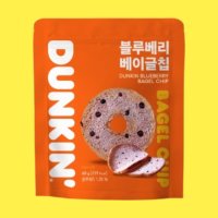 고메베이글 던킨도너츠 블루베리 베이글칩 60g 4개입