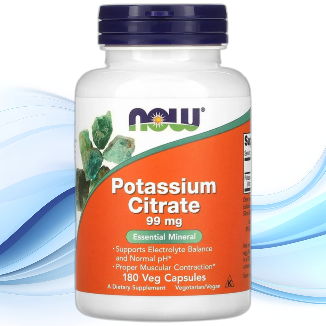 구연산 칼륨 나우푸드 <b>포타슘</b> 시트레이트 NOW <b>Potassium</b> Citrate