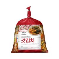 종가 집밥 종가 갓김치 3kg 김장 찜 찌개 볶음 여행 자취 친정엄마 도시락 반찬