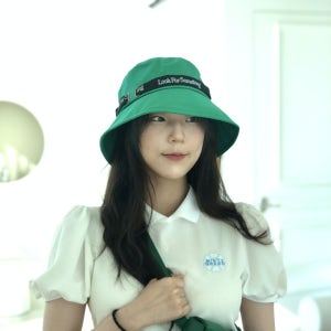 로로하나 여성 골프 벙거지모자 국내제작 고급 링 포인트 파크골프모자