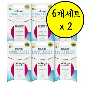 Dr Tungs 닥터텅스 스마트 플로스 치실 30yd(27m) 6개세트 x 2