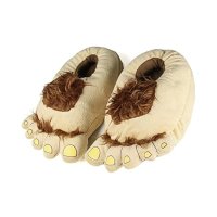 Seven Times Six The Hobbit An Unexpected Journey Adult Plush Furry Feet Slippers