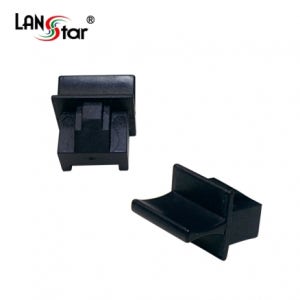 랜스타 랜포트 RJ45 먼지덮개 마개 25개입 블랙 (LS-DC-RJ45BK)