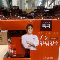 백쿡 빽쿡 백종원 만능 양념장 소스 500G X 2