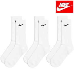 정식매장판 나이키 에브리데이 쿠션 크루 삭스 양말 3켤레 세트 SX7664-100