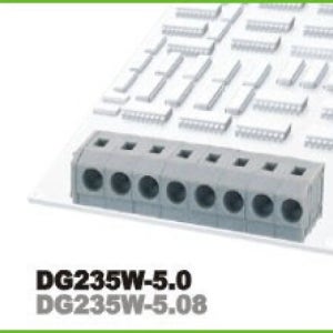 DG235W-5.0-4P (PCB SPRING TYPE GREY 2P ORANGE 2P 5.0mm피치)